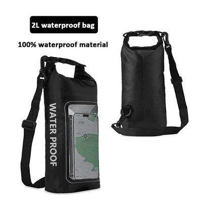 2L or 5L Waterproof Touch Screen Dry Bag