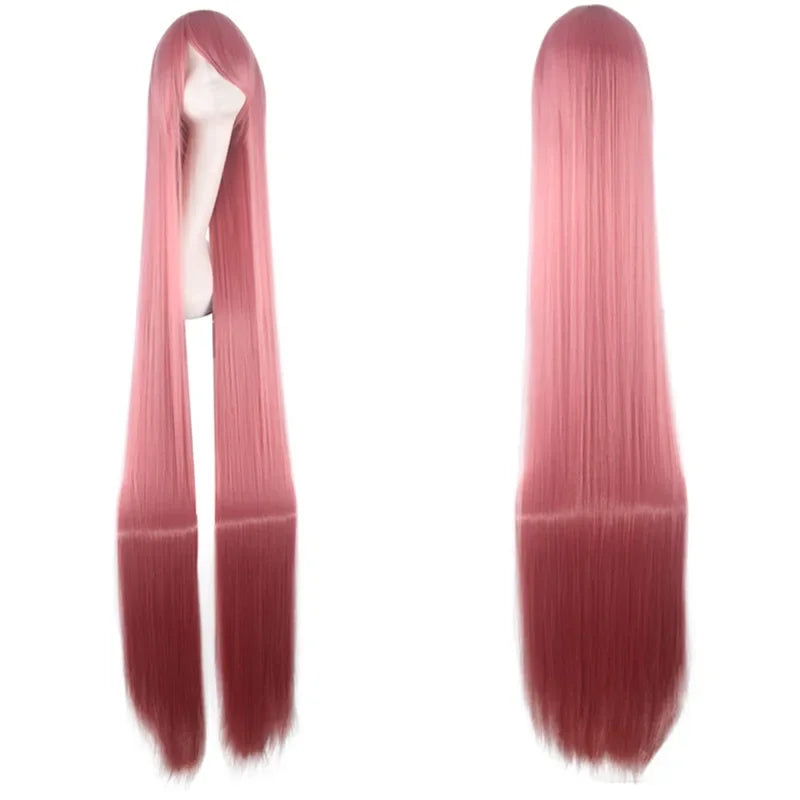 Long Straight Synthetic Cosplay Wig for Women
