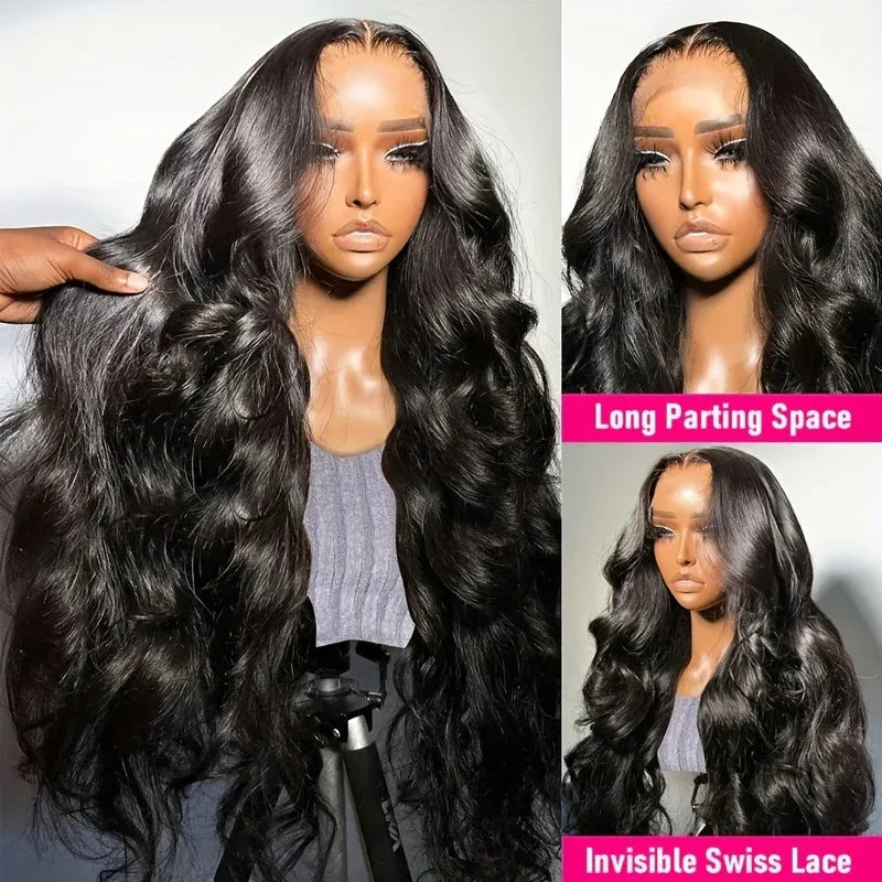 Body Wave 13x6 HD Lace Front Human Hair Wig 5x5 Closure Wig