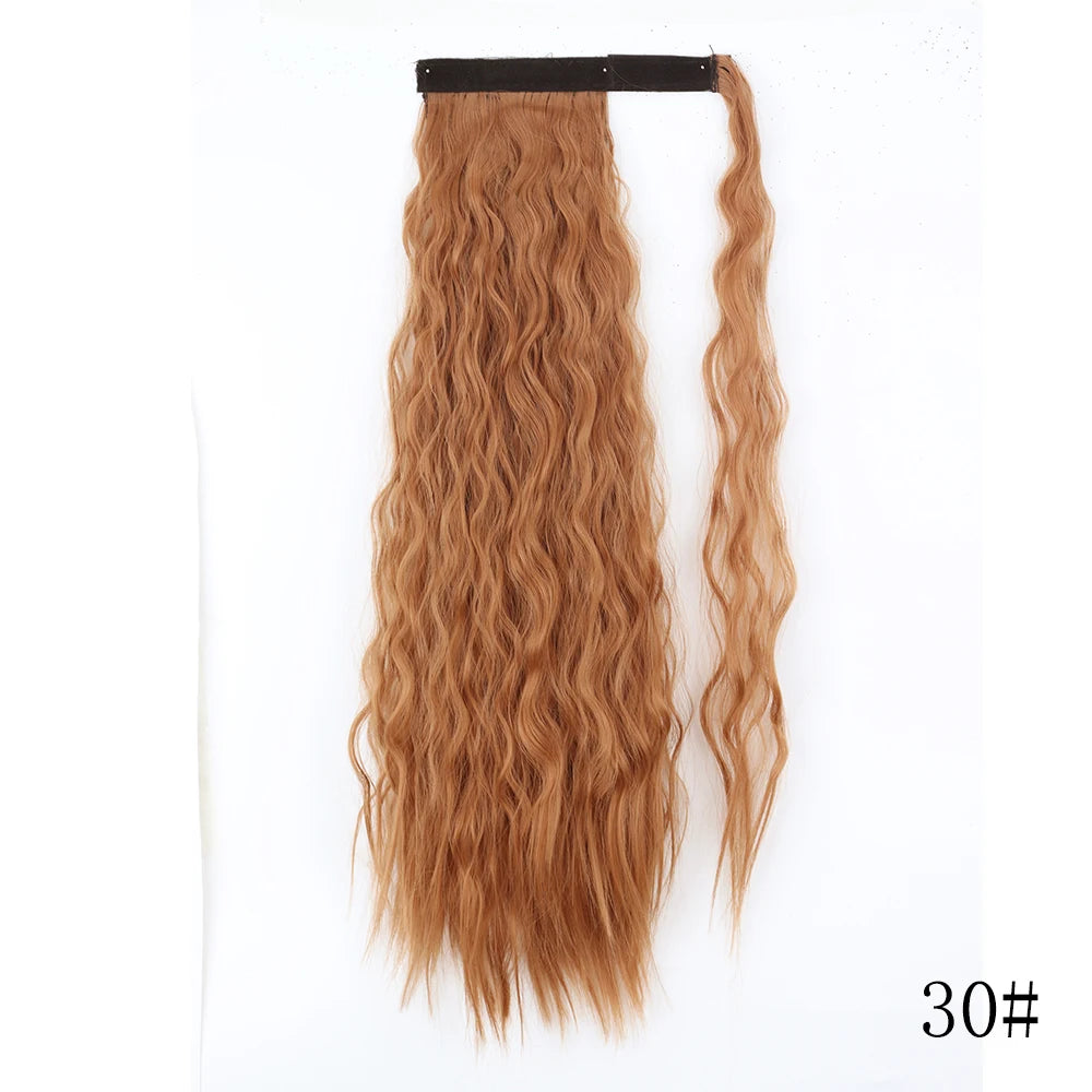 Long Straight Wrap Around Ponytail Hair Extension