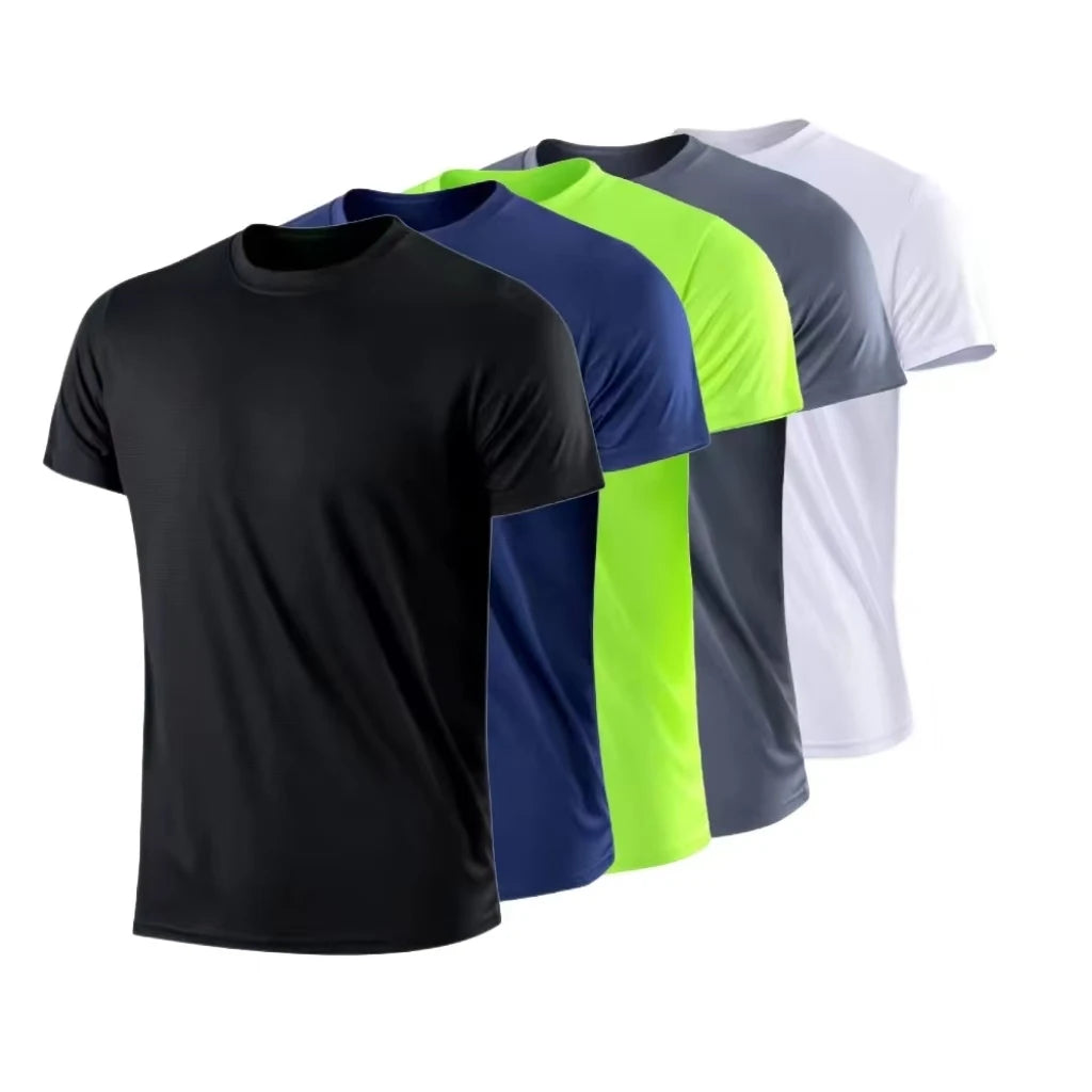 Men's Quick Dry Breathable Running Sports T Shirt