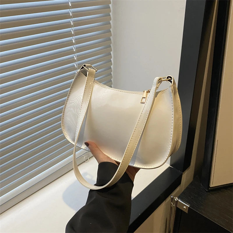 Women’s Retro PU Leather Shoulder Hobo Bag