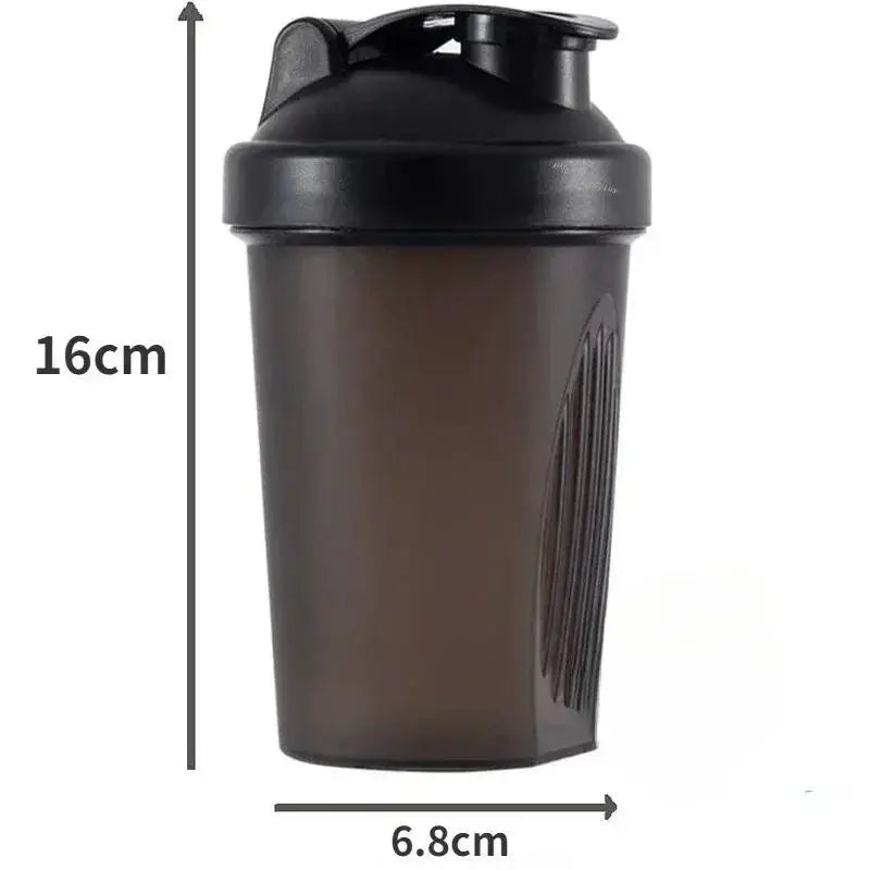 400ml BPA Free Protein Shaker Bottle with Mixing Ball