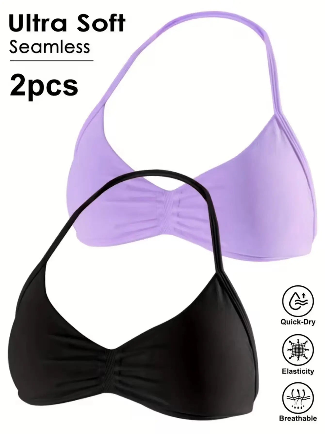 Women's High Support Lace Up Sports Bra
