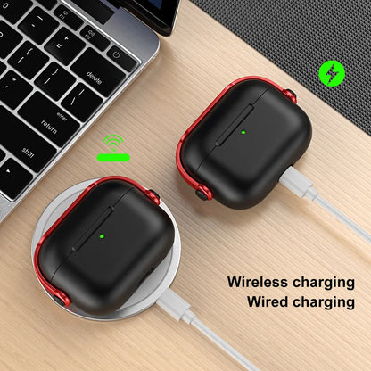 Shockproof AirPods Pro 3 and AirPods 4 Case with Lock and Cleaner Kit