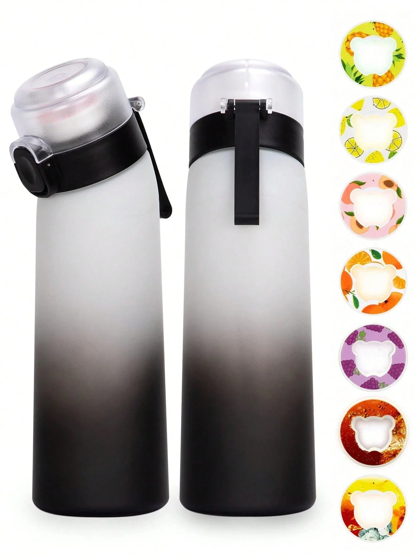 Gradient Air Water Bottle with Bear Scented Flavor Pod
