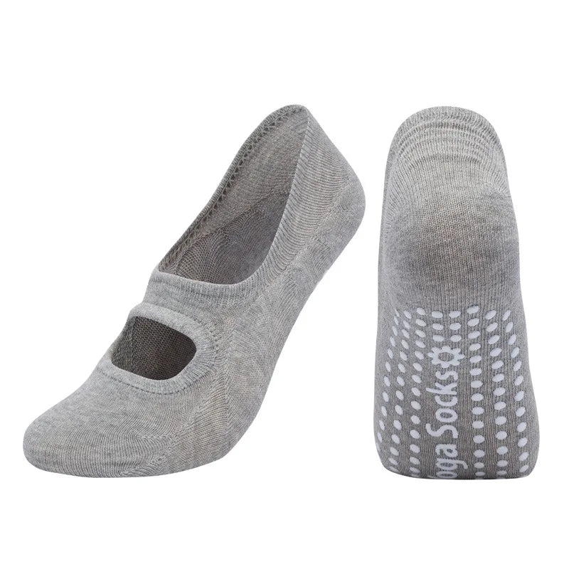 Backless Non Slip Yoga Pilates Fitness Socks