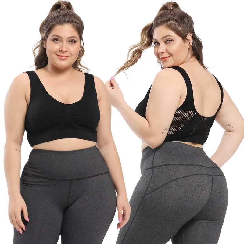 Women's Breathable Padded High Support Sports Bra