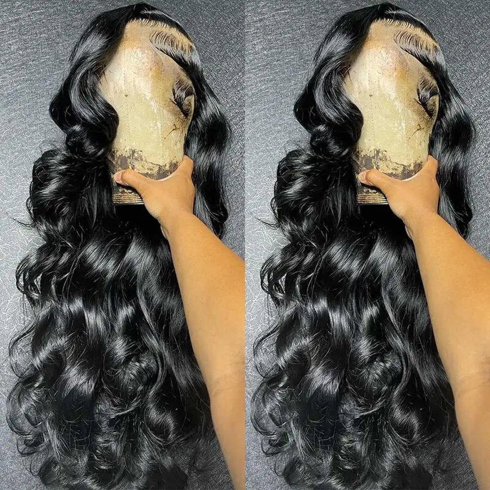 Women's 250% Density Body Wave HD Lace Front Human Hair Wig
