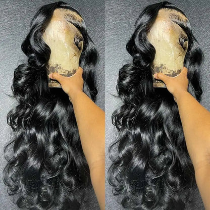 Women's 250% Density Body Wave HD Lace Front Human Hair Wig