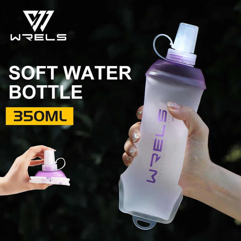 WRELS BPA Free Collapsible TPU Soft Flask Water Bottle
