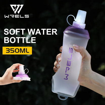 WRELS BPA Free Collapsible TPU Soft Flask Water Bottle