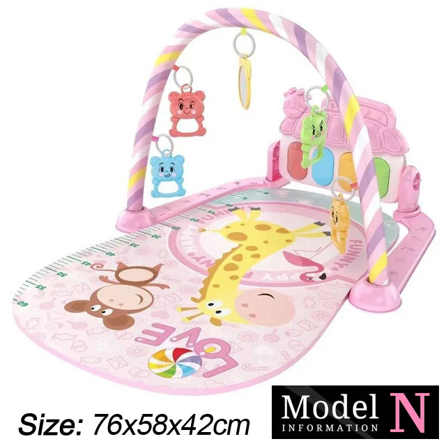 Baby Musical Piano Activity Gym Play Mat