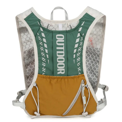 Reflective Running and Cycling Hydration Vest Backpack
