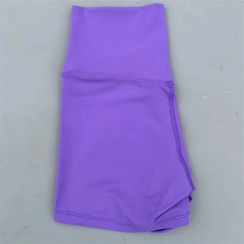 Women's High Waist Squat Proof Yoga Shorts