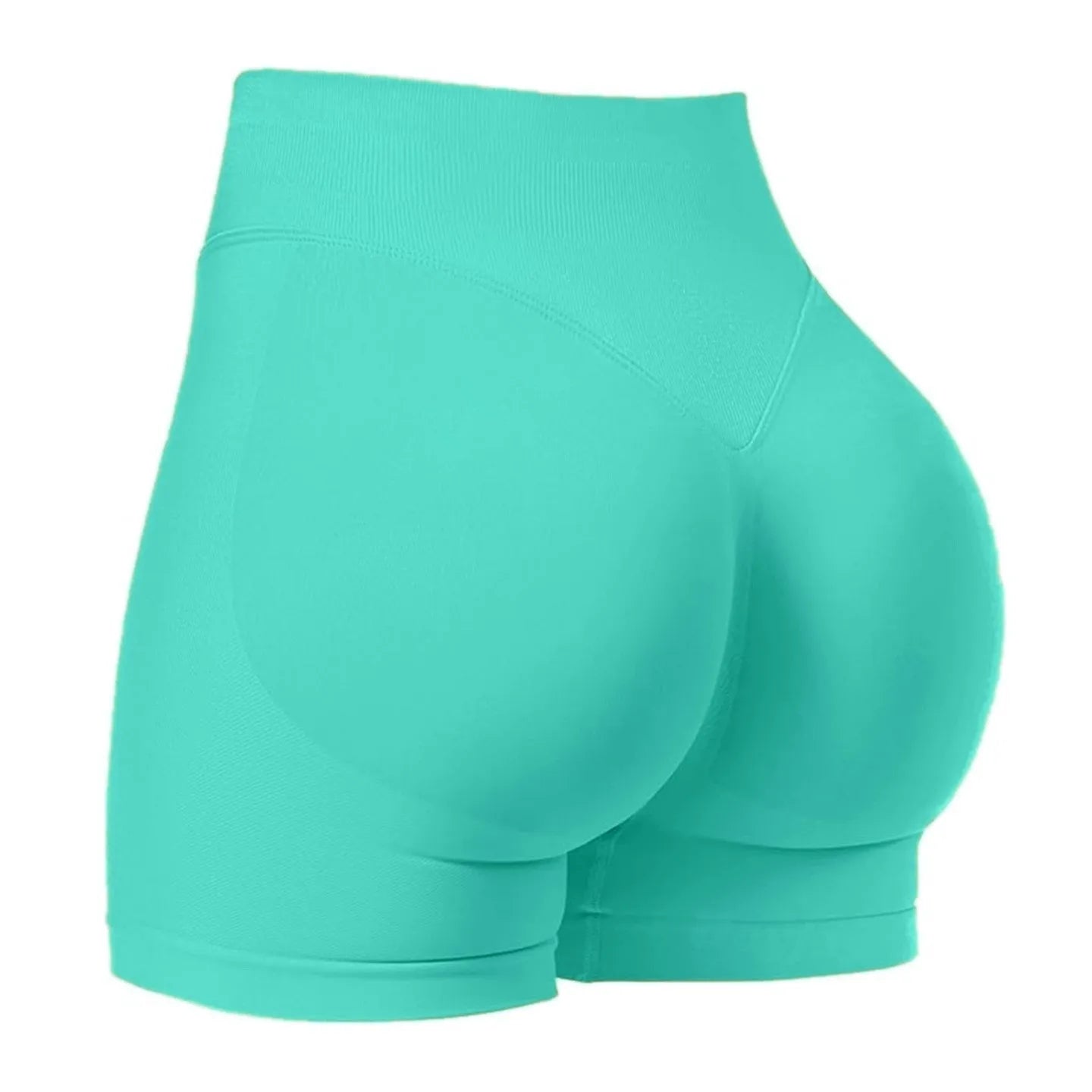 Women's Low Waist Seamless Stretch Yoga Shorts
