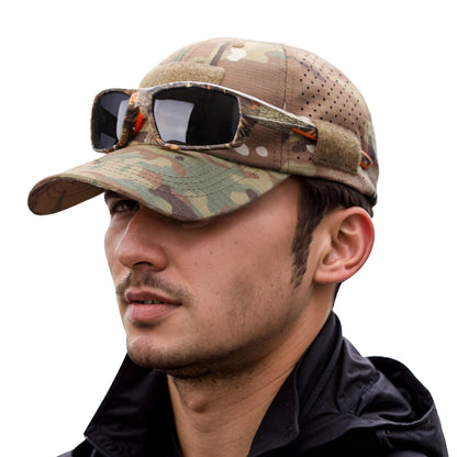 1 or 2 Pack Men's Camouflage Outdoor Baseball Caps