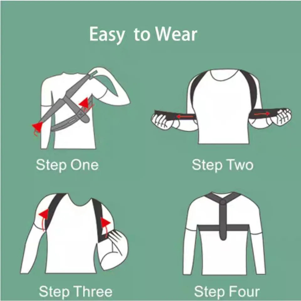 Adjustable Upper Back Posture Corrector Brace