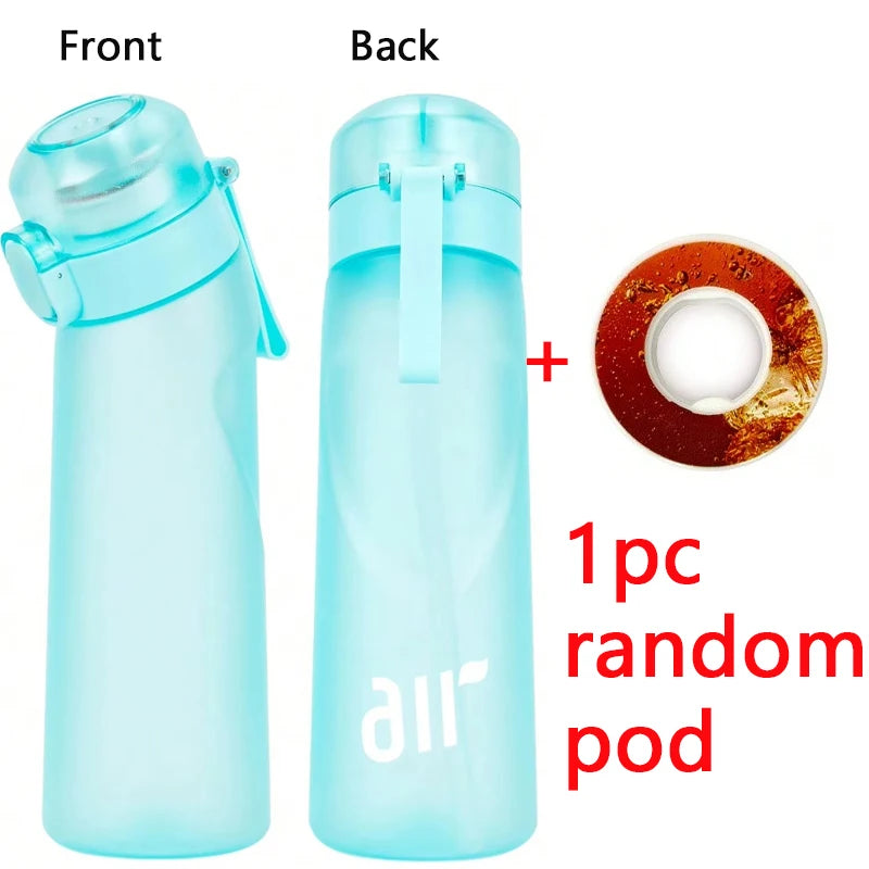 Leak Proof Sports Water Bottle with Flavor Pod