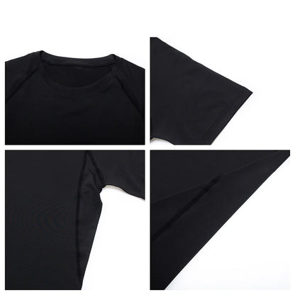 Men's Quick Dry Compression Running T Shirt