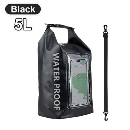2L or 5L Waterproof Touch Screen Dry Bag