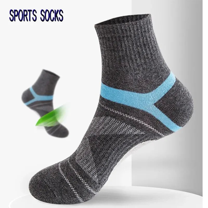 3 Pairs Men's Breathable Sports Running Socks