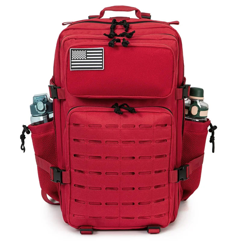 45L MOLLE Tactical Hiking Backpack with Bottle Holder