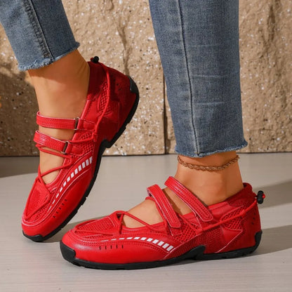 Women's Breathable Non Slip Mary Jane Sneakers