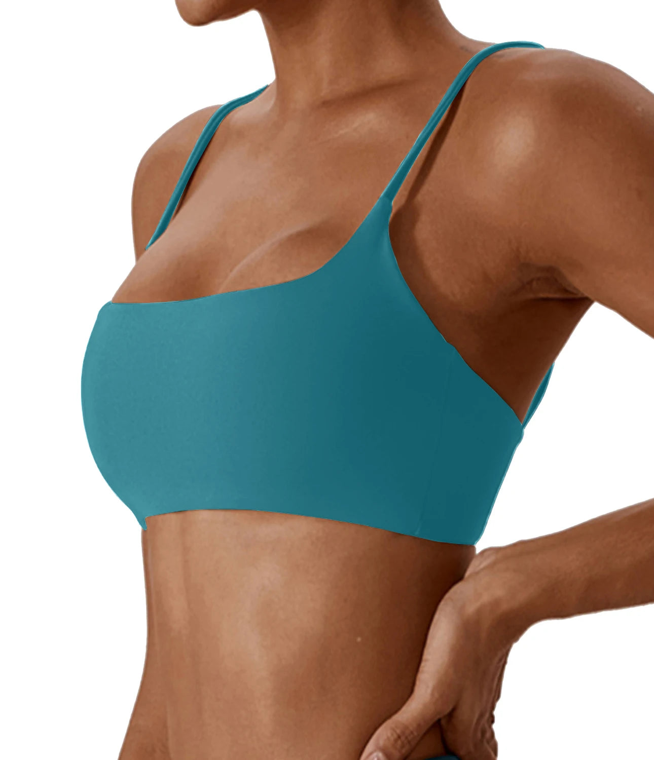 Women's Soft Cross Back Yoga Sports Bra