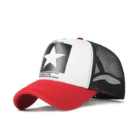 red white