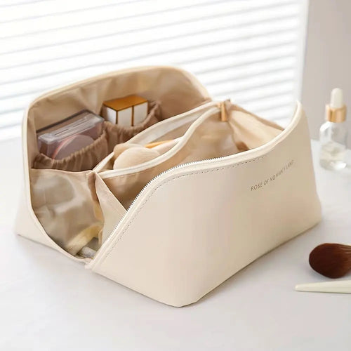 Makeup Organizer Bag for Women Travel Cosmetic Storage Case