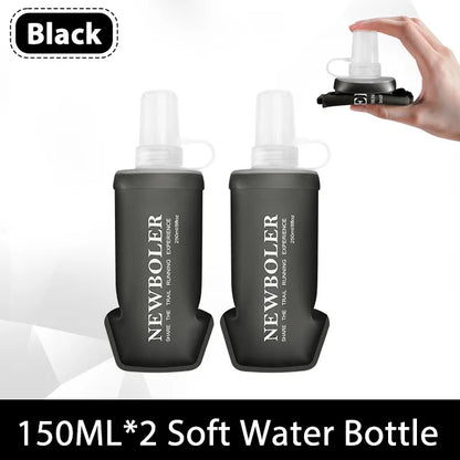 150ml to 500ml TPU Collapsible Soft Flask Water Bottle