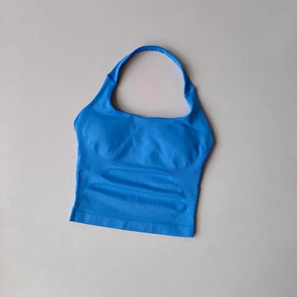 Women's Halter High Support Yoga Sports Bra