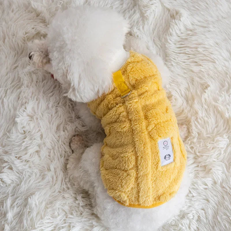 Soft Fleece Pullover Sweater for Small Dogs & Cats Winter Pet Clothes