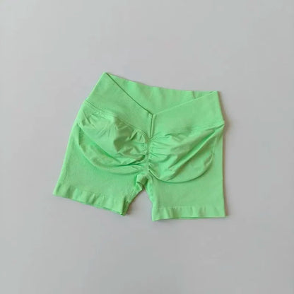 Women's High Waist V Shape Butt Lift Yoga Shorts
