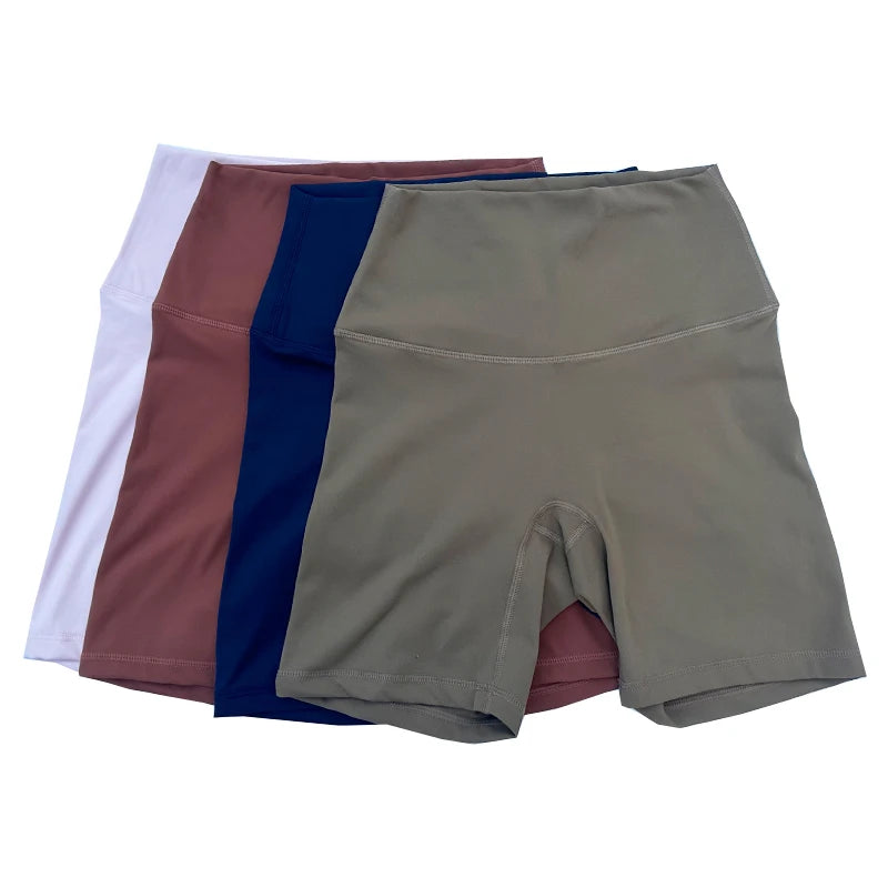 Women's High Waist Tummy Control Biker Shorts