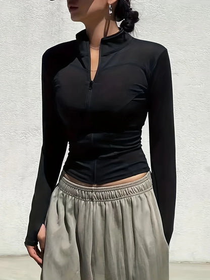 Women’s Quick Dry Athletic Jacket for Pilates & Running