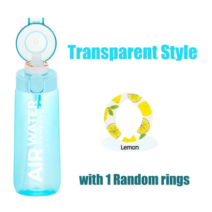 750ml Sports Water Bottle with 7 Fruit Flavor Pods