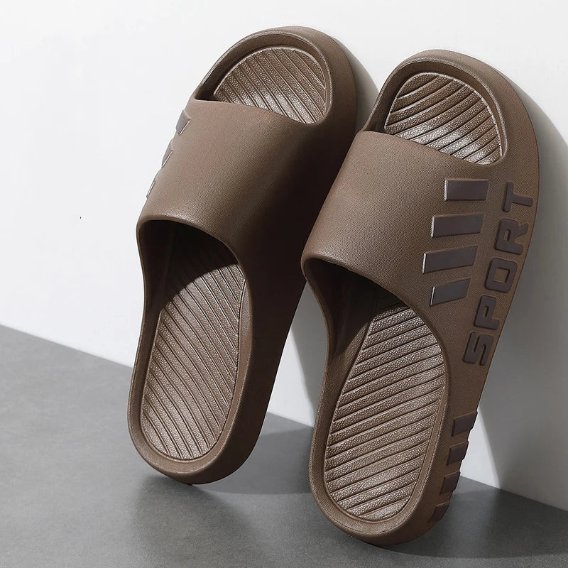 Men's Thick Sole Non Slip Summer Slide Sandals