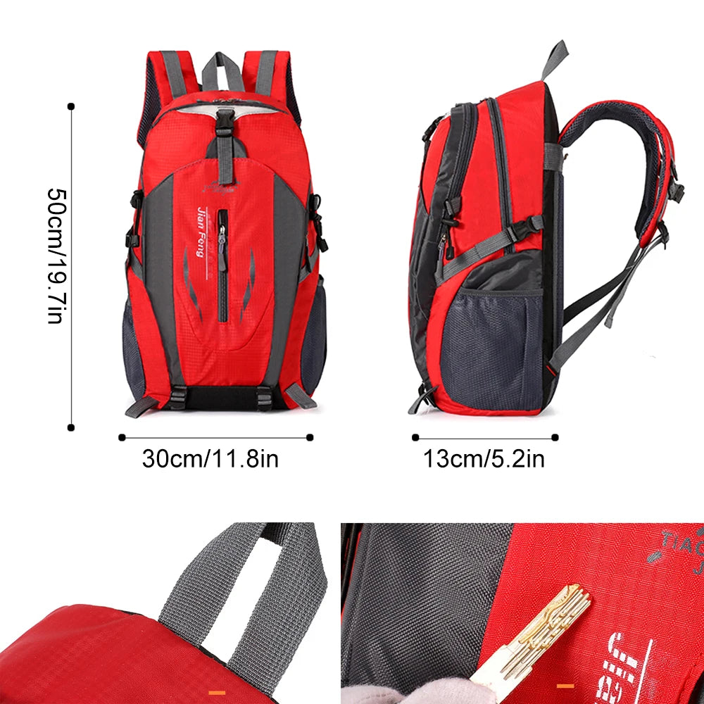 40L Lightweight Waterproof Foldable Hiking Backpack