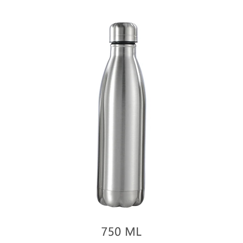 500ml to 1L Stainless Steel Sports Water Bottle