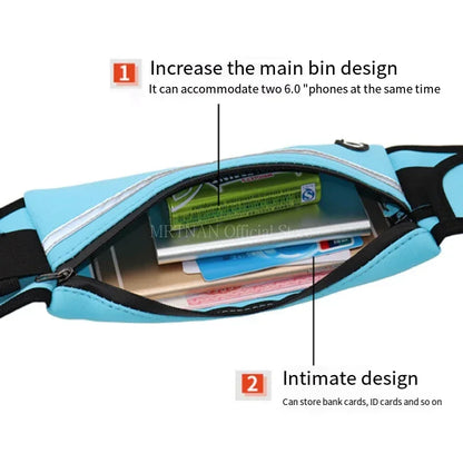Unisex Running Waist Bag for Phone and Sports