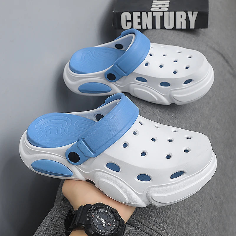 Men’s Thick Sole Non Slip Breathable Summer Beach Sandals