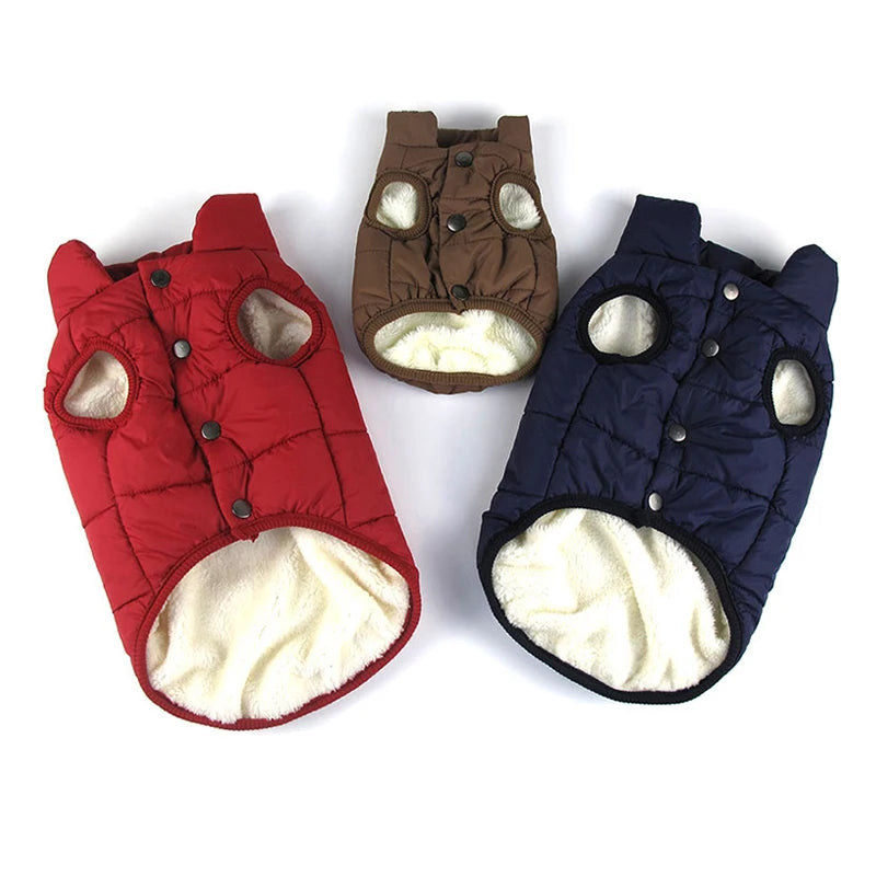 Warm Winter Dog Coat for Small & Large Dogs Christmas Pet Clothing