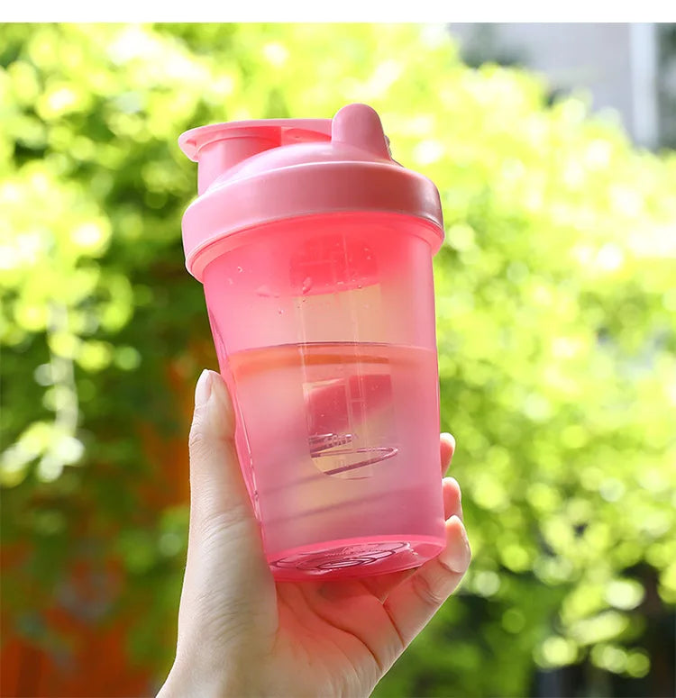Leeseph BPA Free Leak Proof Protein Shaker Bottle with Mixing Ball