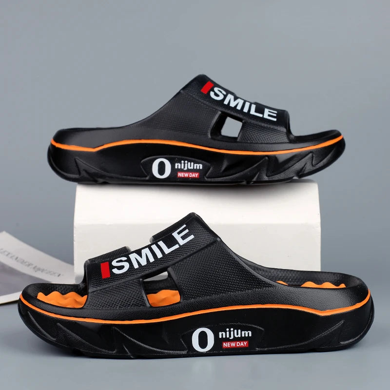 Men’s Massage Slides Soft Summer Beach & Home Slippers Unisex