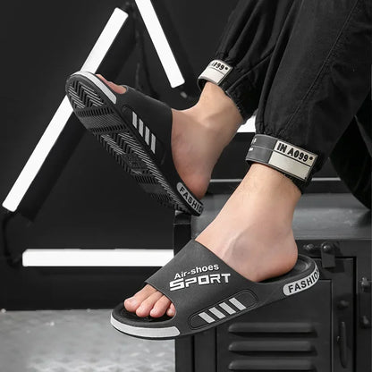 Men's Non Slip PVC Beach Slide Sandals