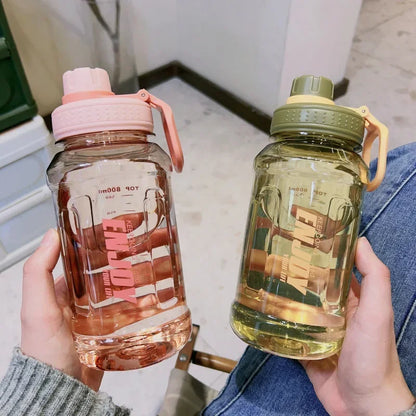 800ml or 1L BPA Free Sports Water Bottle with Filter