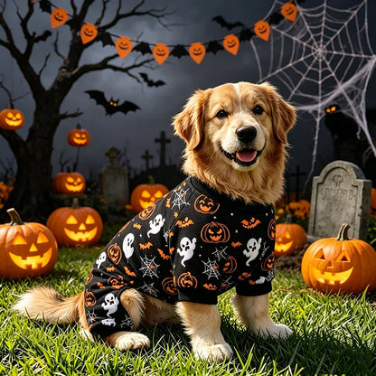 Funny Halloween Dog Pajamas Costume for Medium Dogs