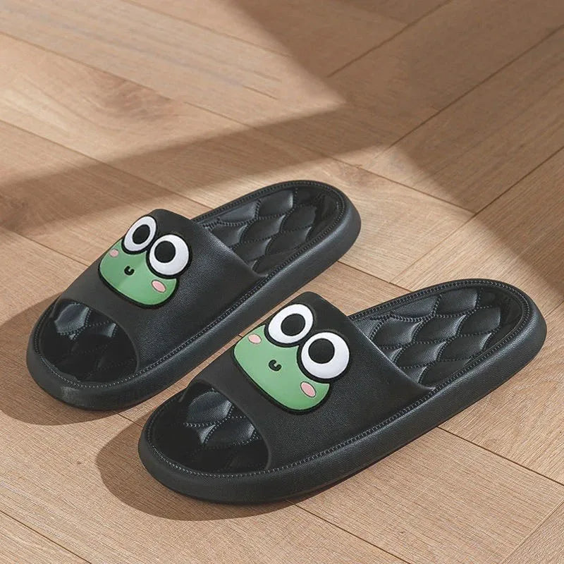 Women's Frog EVA Anti Slip Indoor Outdoor Slippers